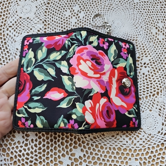 Lily Bloom Romantic Rose Blossom Crossbody And Matching Wallet Floral - Picture 12 of 14